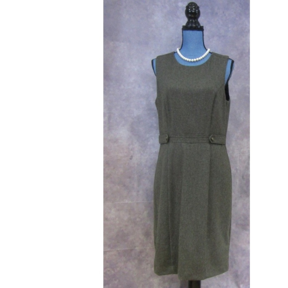 NEW Banana Republic Wool Blend Sheath Dress 10